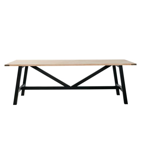 Esstisch für 8 Personen, massives Mangoholz, L240 Esstisch für 8 Personen, massives Mangoholz, L240
