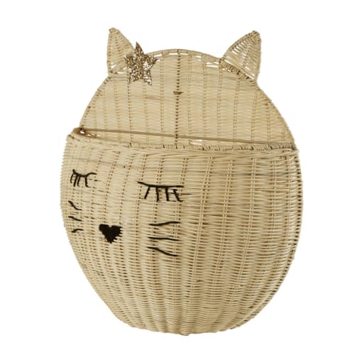 Etagere Chat En Rotin Tresse Lila Maisons Du Monde