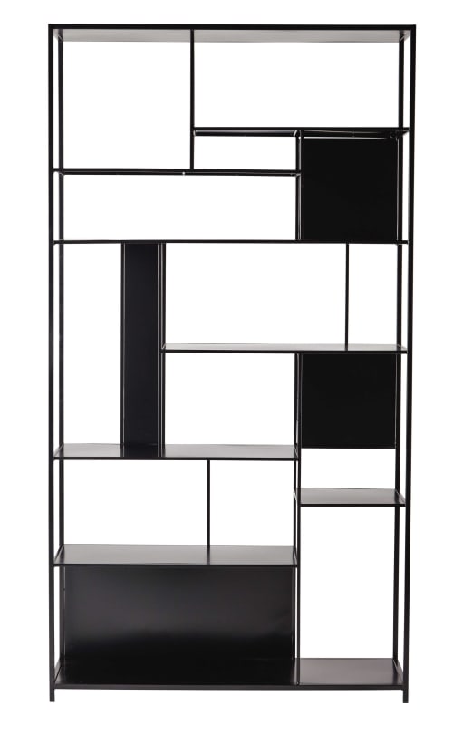 Étagère en métal noire simply | maisons du monde