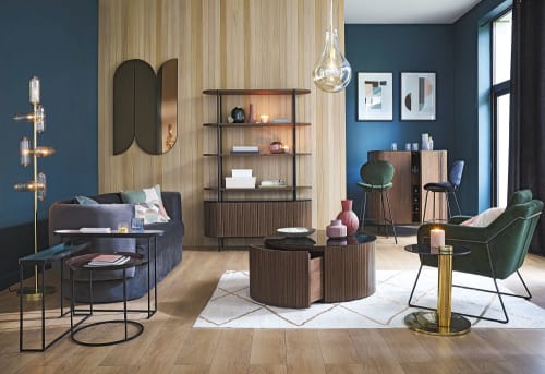 Wallpaper Etagere Vintage 2 Portes En Metal Noir Spiga Maisons Du Monde Free HD