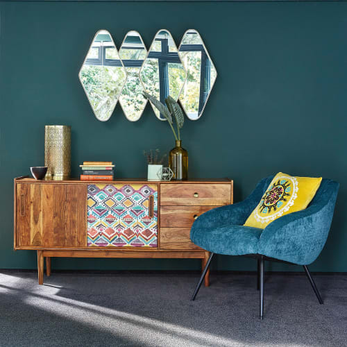 Fauteuil Van Blauw Velours En Metaal In Vintage Stijl Joyce Maisons Du Monde Waar mij te vinden : fauteuil van blauw velours en metaal in vintage stijl maisons du monde