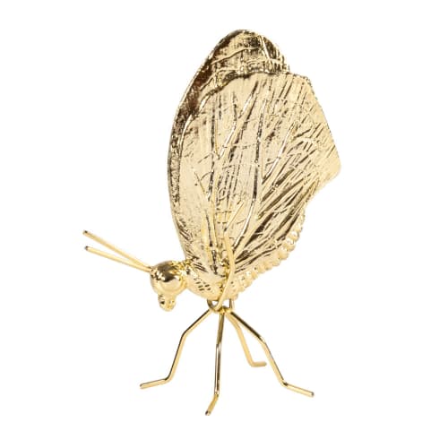 Figura de mariposa dorada Alt.17