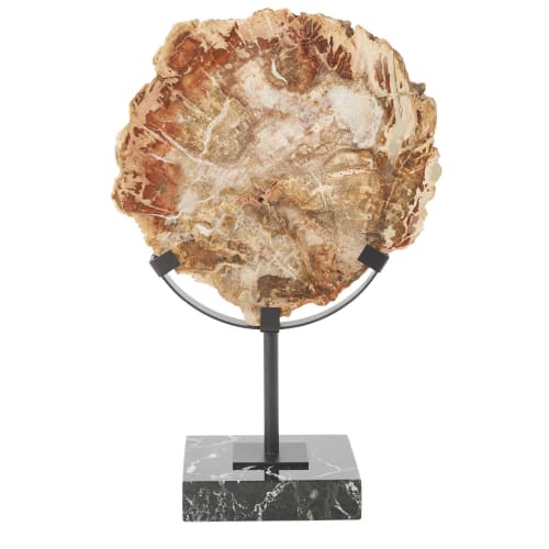 Decor Busts & statues | Fossilised wood sculpture H47cm - BO35967