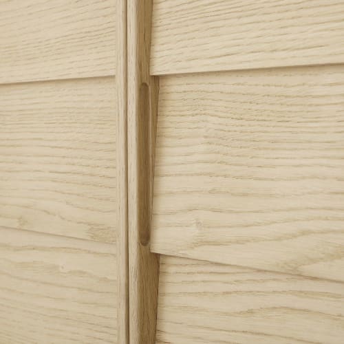 Geschirrschrank mit 3 Türen und 12 Einlegeböden Sand | Maisons du Monde