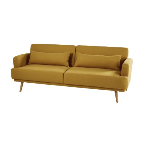 Sofas und sessel Klick-Klack | Gestepptes 4-Sitzer-Sofa Clic-Clac in Braun - BV84522