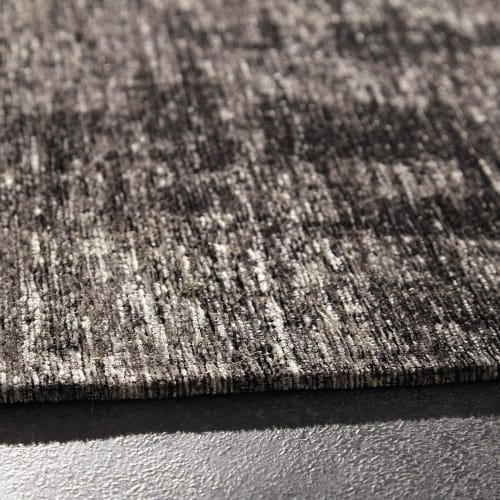 Good is beautiful Auswahl Good is beautiful Deko-Textilien | Gewebter Jacquard-Teppich in Schwarz, 140x200, OEKO-TEX® - LF75675