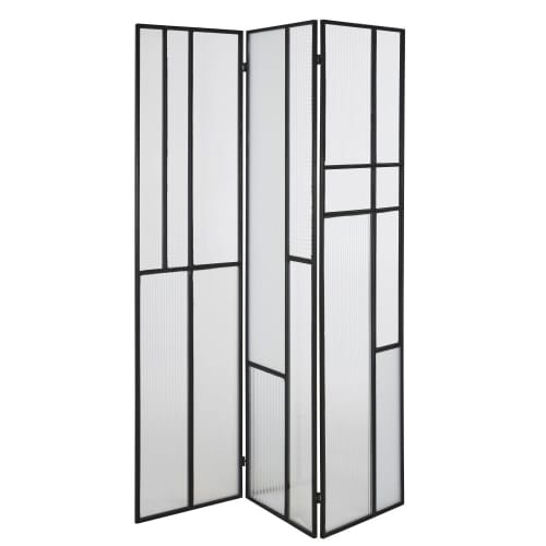 Glass and metal room divider FILENIS Maisons du Monde