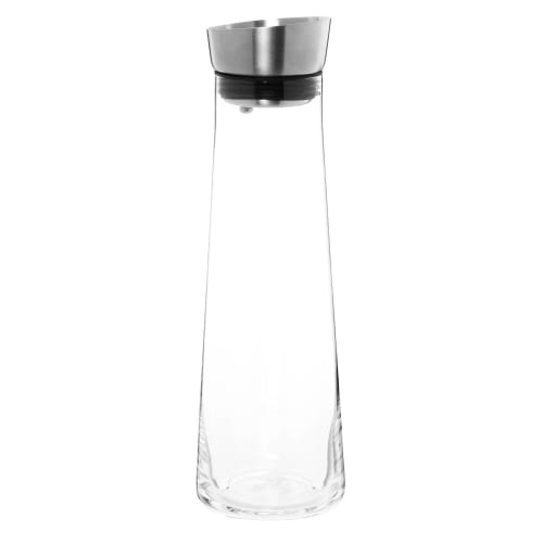 Glass & stainless steel carafe 1.1L