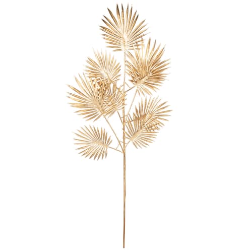 Gold artificial palm stem