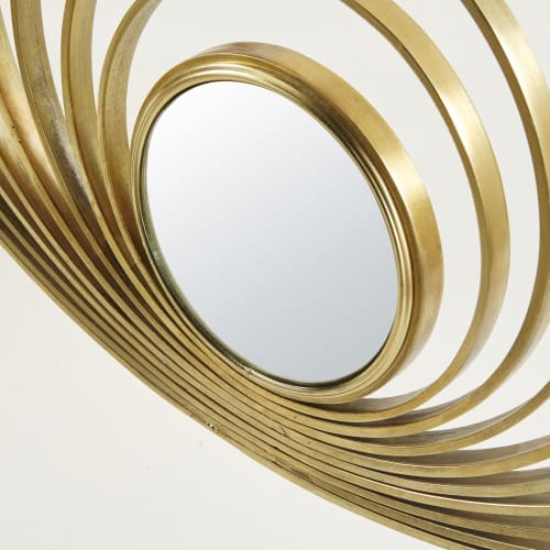 Gold Metal and Mirror Wall Art D90 Dallas Maisons du Monde