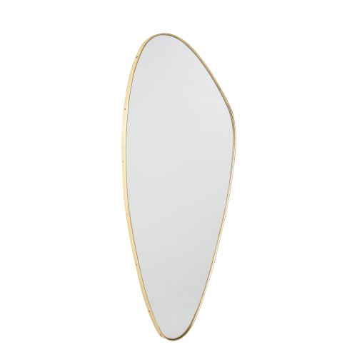 Gold Metal Mirror 57 x 127 cm Habel | Maisons du Monde