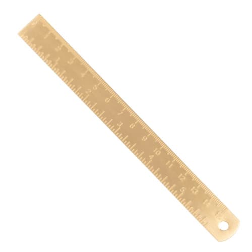 Gold metal ruler | Maisons du Monde