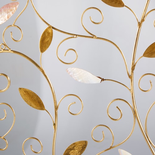 Gold Metal Tree Wall Art 118x97 Elena Maisons du Monde