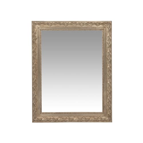 Goudkleurige uitgesneden spiegel 70x90 | Maisons du Monde