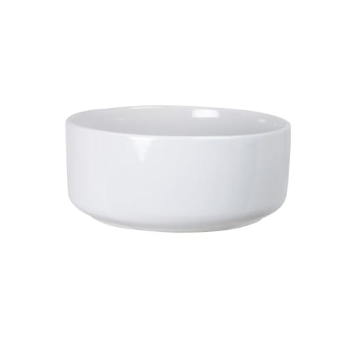 Grand bol pour poke bowl en grès blanc | Maisons du Monde