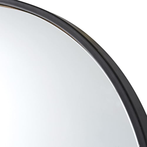 Grand miroir arche en métal cuivré 110x180 TOLEDA