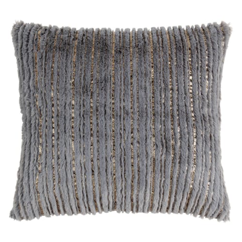 Grey and Gold Cushion Cover 40x40 Noa Maisons du Monde
