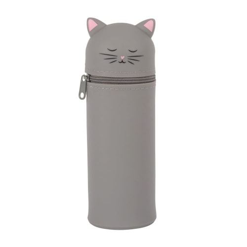 Grey Cat Pencil Case Maisons Du Monde