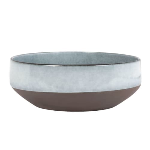 Decor Christmas Tableware | Grey Earthenware Salad Bowl - XQ13175