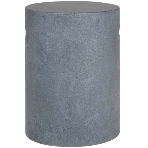 Grey fibre clay side table