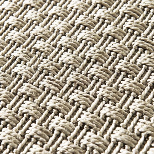 Verplaatsing stopverf Bijdrage Grijs tapijt van polypropyleen 180 x 270 cm Dotty | Maisons du Monde