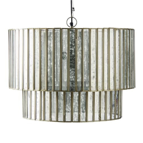 Business Lampen und dekorationsgegenstände | Hängelampe aus Metall mit Spiegelplättchen - JJ52661