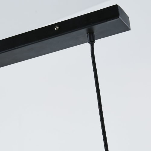 Hängeleuchte aus Rattangeflecht, schwarz D51 | Maisons du Monde Hängeleuchte aus Rattangeflecht, schwarz D51 | Maisons du Monde