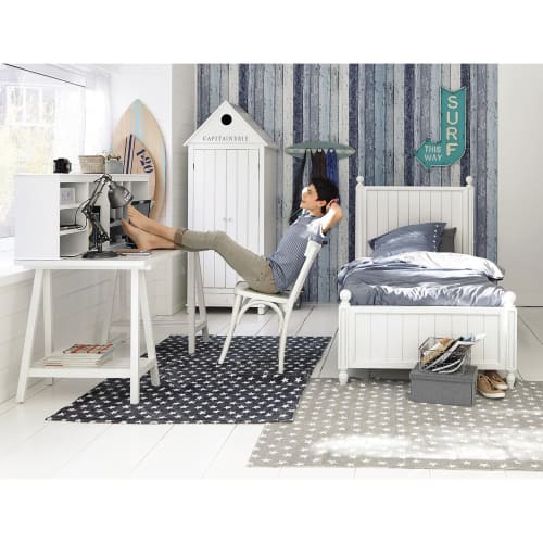 Holzschreibtisch, B 130 cm, weiß Campus Campus | Maisons du Holzschreibtisch, B 130 cm, weiß Campus Campus | Maisons du