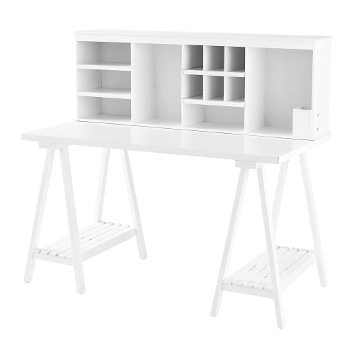 Holzschreibtisch, B 130 cm, weiß Campus Campus | Maisons du Holzschreibtisch, B 130 cm, weiß Campus Campus | Maisons du