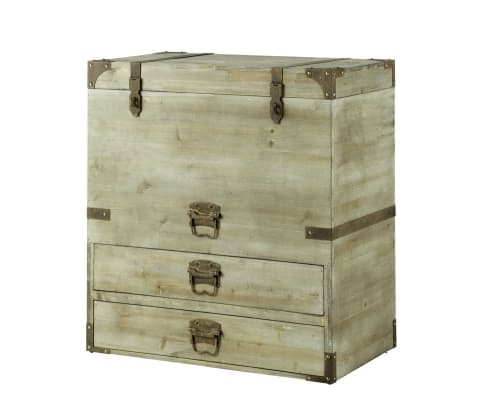 Möbel Aufbewahrungsboxen und Truhen | Holztruhe RIC, B 70 cm - LJ25903