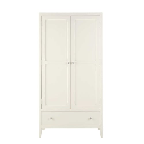 Ivory 2 Doors 1 Drawer Wardrobe Alix Maisons Du Monde