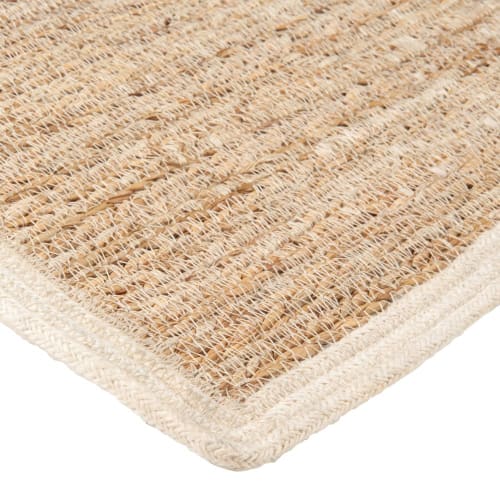 Jute Placemat with White Edging 30x45 Maisons du Monde