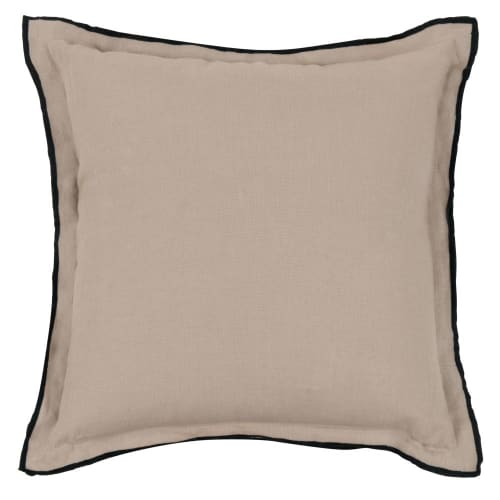 Textil Kissen und Kissenbezüge | Kissen aus Leinen, beige, 45x45cm - UZ32906