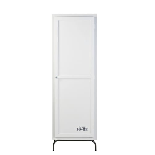 Kleiderschrank mit 1 Tür, hellgraue Marin | Maisons du Monde