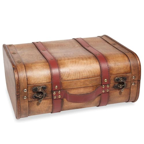 Koffer aus Tannenholz