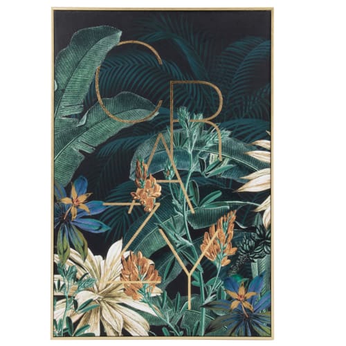 Dekoration Bilder | Kunstdruck mit Pflanzenmotiv, bunt, 40x60cm - ZV68227