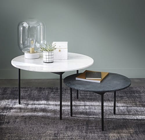 Lampe globe en verre et marbre blanc | Maisons du Monde Lampe globe en verre et marbre blanc | Maisons du Monde