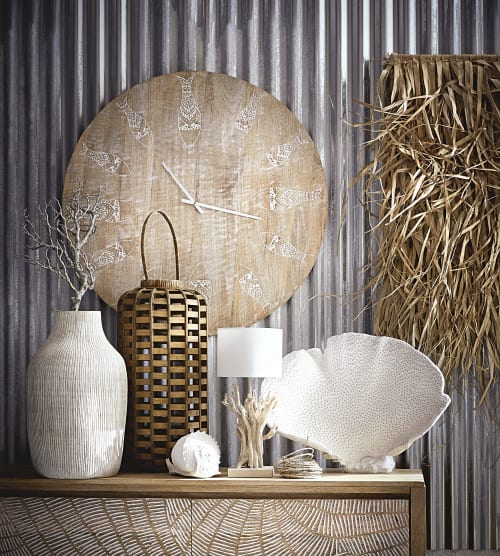 Lampe bois flotté blanche - Style naturel avec bois flotté – B&Inside