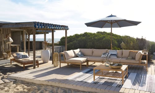 Lantaarn In Geweven Rotan Santos Maisons Du Monde