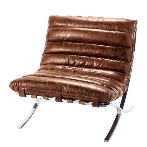 Sofas und sessel Sessel | Ledersessel, antik braun - JV55601