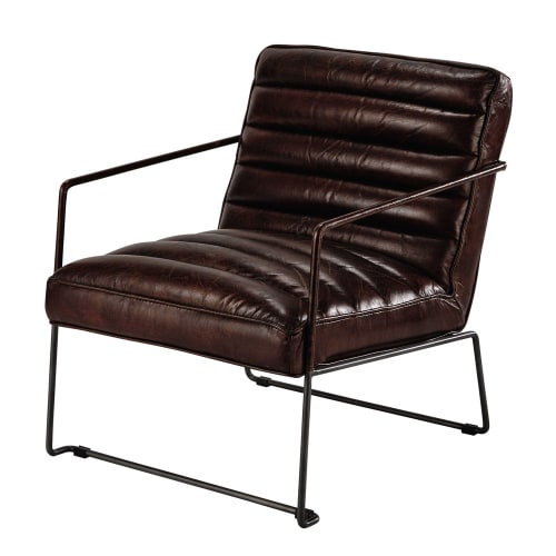Sofas und sessel Sessel | Ledersessel, braun - KS43768
