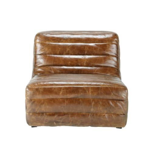 Ledersessel Vintage Braun Stuttgart Stuttgart Maisons Du Monde