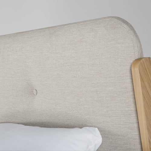 letto color beige 180x200 cm maisons du monde