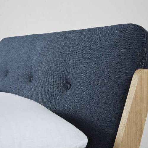 letto color blu 140x190 cm maisons du monde