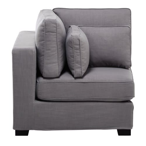 Light Grey Modular Corner Sofa