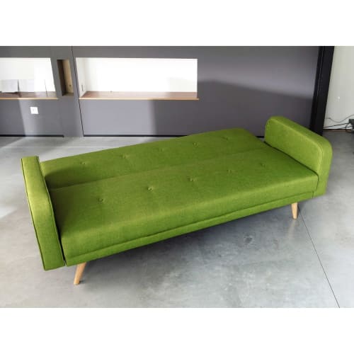 Lime Green 3 Seater Clic Clac Sofa Bed Broadway Maisons Du Monde Lime Green 3 Seater Clic Clac Sofa Bed, Lime Green Sofa Bed Uk