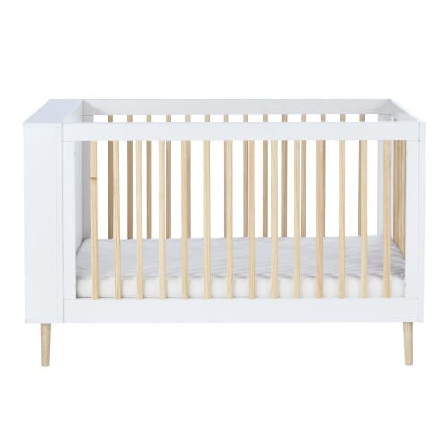 Lit Bebe A Barreaux Blanc Come Maisons Du Monde