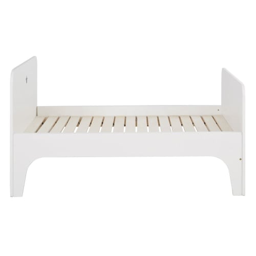 Lit Evolutif Enfant 90x140 0 Blanc Mika Maisons Du Monde