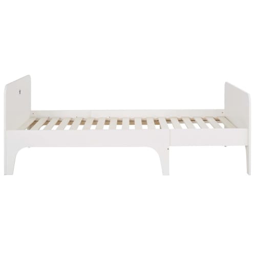 Lit Evolutif Enfant 90x140 0 Blanc Mika Maisons Du Monde