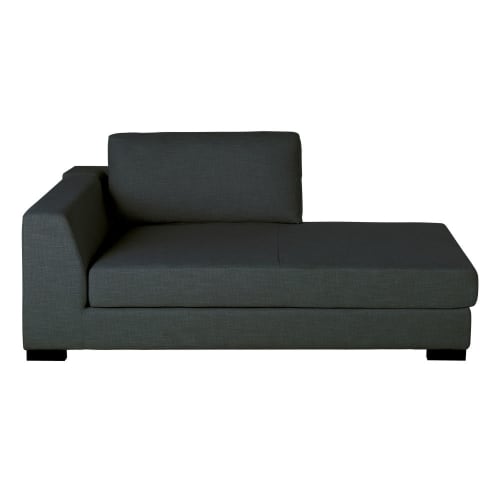 Sofas und sessel Modulsofa und Sofa Eckelemente | Longchair mit Bettkasten und Ecke links für modulares Sofa, taupe - BY04852